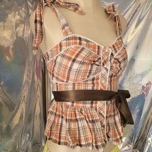 Button Up Cottage Corset